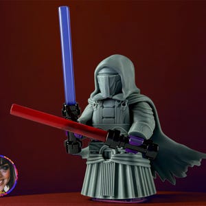Custom Printed Minifigure Compatible Sci-Fi Fantasy Warrior Armor Set, Studio Quality Building Block Toys: Saviour, Conqueror, Villain