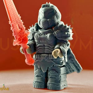 THE ARMORED HEATHEN: Mittelalterliches Fantasy-Minifiguren-Kompatibles Rüstungs-Set, Studio Quality Build