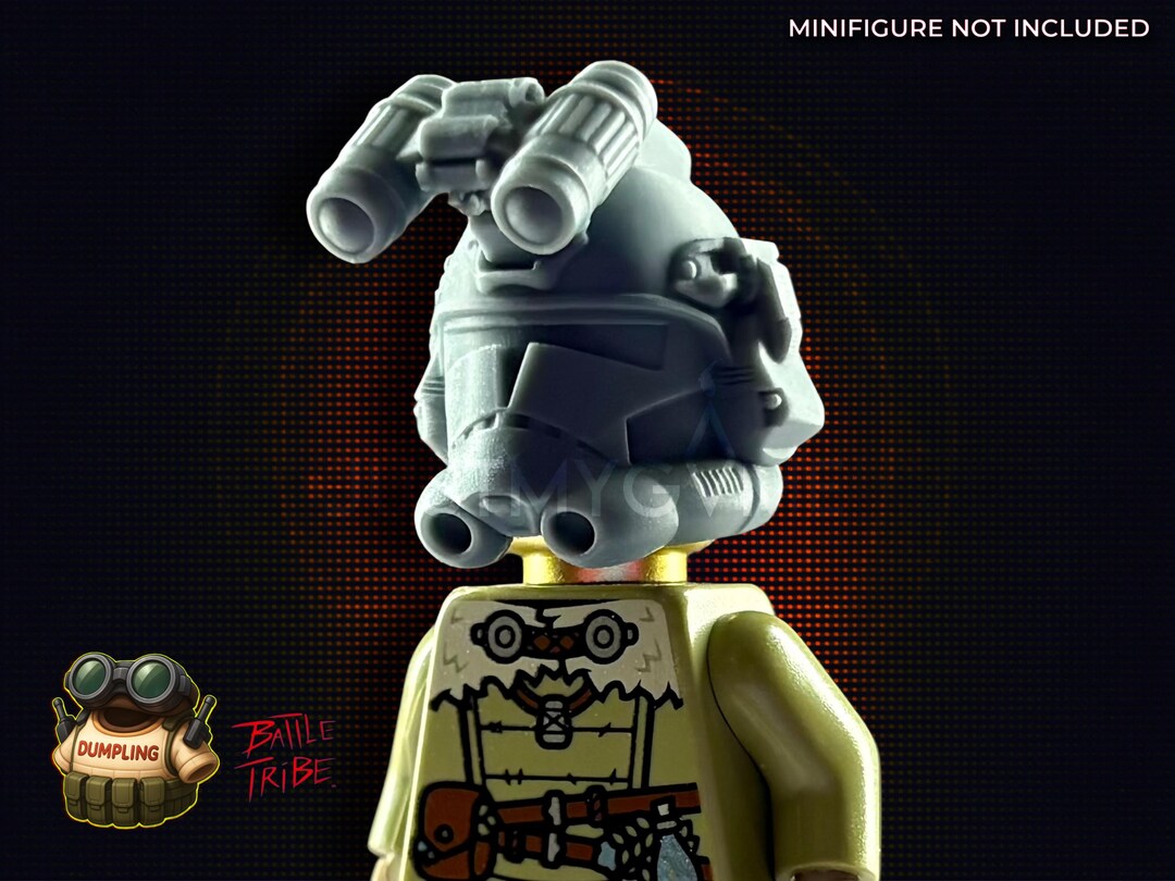 Battle Tribe Helm 3 - Accessory for Construction Toy Figures, Minifig ...