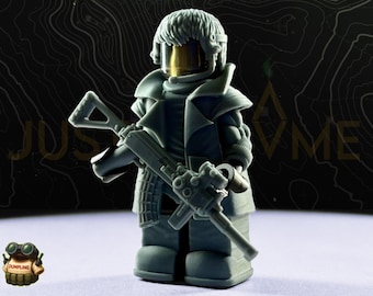 MINIFIGURE BÂTIMENT MILITAIRE United Bricks guerre civile général