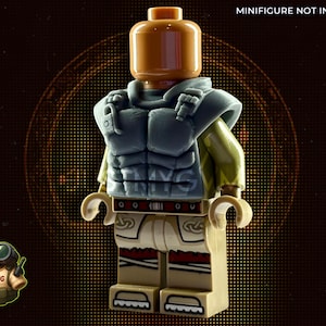 Loyal Dog Tactical Armor for Construction Toy Army Figures - Handcrafted Military Gear - Tabletop Collector Toy Figurine Gear