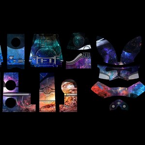 Galaxy Trooper Waterslide Decal: Building Block Figurine (Digital File)