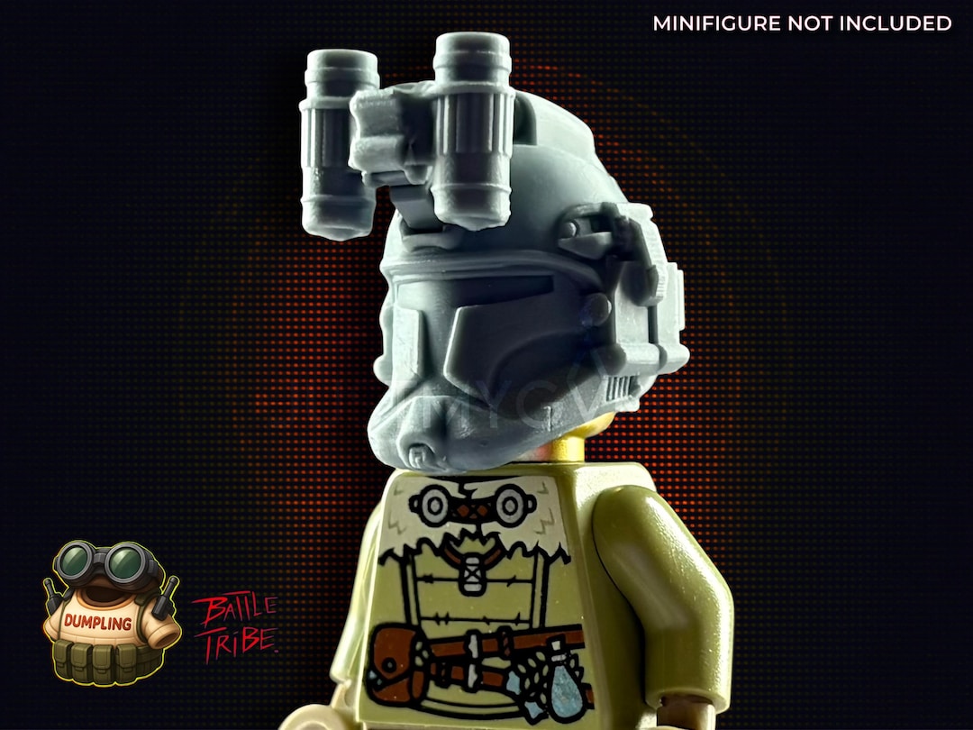 Battle Tribe Helm 4 - Accessory for Construction Toy Figures, Minifig ...