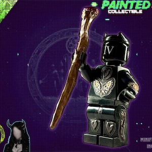 PAINTED: I Cast Fortune! |> For All Minifigures | Handcrafted Collectible Minifig Accessory | APPRENTICE GRADE | Construction Toy Compatible
