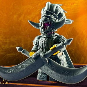 CRUSHING FALLEN STARS: Conjunto de armadura compatible con minifiguras personalizadas de fantasía oculta, juguetes de bloques de construcción impresos premium