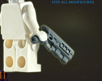 Wasteland Apocalypse Handkanone |> Passend für alle Minifiguren | Baustein kompatibles Zubehör | Premium 8K Build