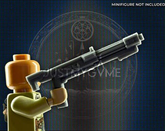 ミニフィギュア用カスタムSFライフル（銃剣付き）5個パック | A80205