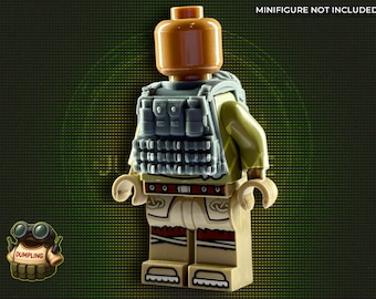Custom Mini Figure Delta Force Armor - 3D Printed