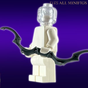 Daedroth Bow |&gt; Fits All Minifigures | Building Block Compatible Armour Accessory | Premium 8K Build