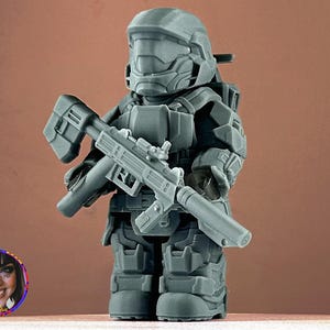 SMOOTH JAZZ & RAIN: Custom Sci-Fi Soldier Armor Set, Studio Quality Minifigure Compatible Building Blocks