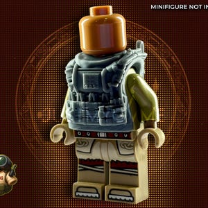 Combat Medic SAS Plate Carrier for Construction Toy Army Figures - Handcrafted Military Gear - Tabletop Collector Toy Figurine Gear