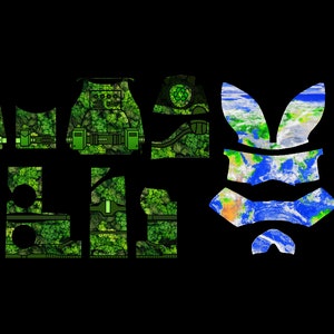 Gaia Trooper Decal: Building Block Waterslide Transfer (Digital Download)