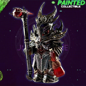 PAINTED / HANDCRAFTED: Ancient Knowledge | Studio Quality Custom Fantasy Miniature | Hand Painted Custom Minifigure Armor Set