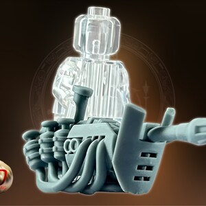 INCINERATOR |&gt; Fits All Minifigures | Collectible Accessory | Premium 8K Build | Building Blocks Compatible