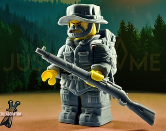 GARAND THUMB: Conjunto militar de diseño personalizado en colaboración / Bloques de construcción de juguete compatibles