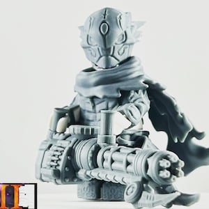 HUNGRY FOR ROUNDS - Fits All Minifigures - Custom Building Blocks Compatible Armor Set - Premium Quality Design and Build