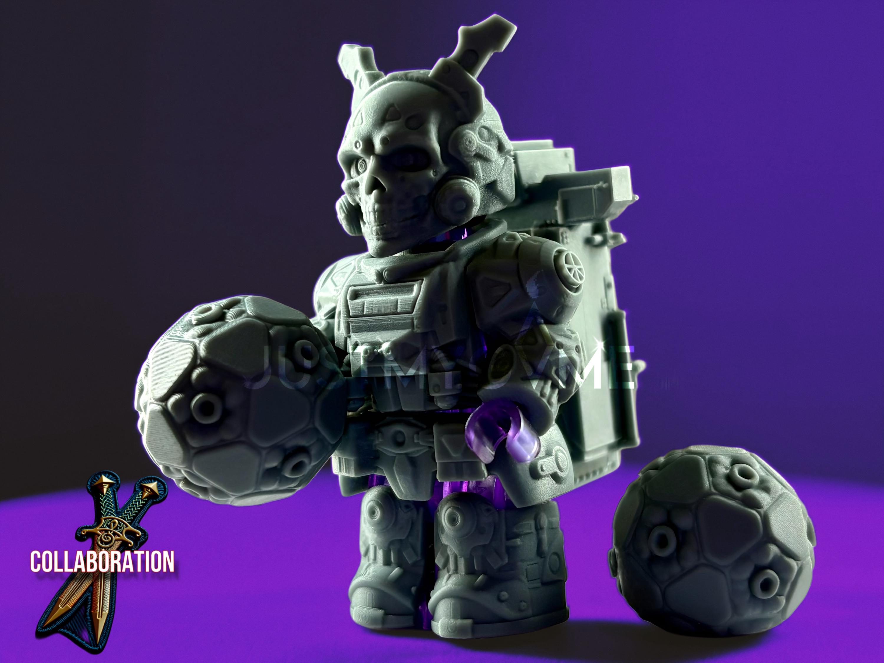 ARCHANGEL RIDLEY K. |> Fits All Minifigures | Studio Quality Display Full Armour Set | Custom | Building Blocks Compatible | Collaboration
