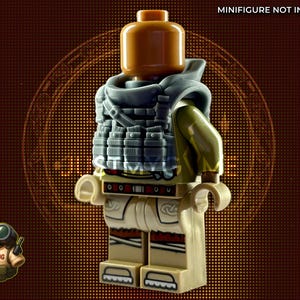 Private Military Tactical Gear for Construction Toy Army Figures - Handcrafted Military Gear - Tabletop Collector Toy Figurine Gear