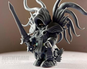 Hooded Archangel Resin Minifig Kit: The Stranger | Celestial Fantasy Warrior