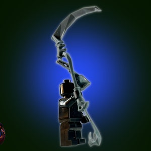 Sense des Vitur V.2. | | 8K Premium Custom Design Druck | RuneScape / OSRS inspiriert | Passend für alle Minifiguren Hohe Detailgenauigkeit, Pro Qualität
