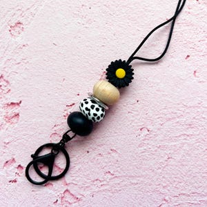 Beaded Lanyard - Sarah | Teacher Lanyard | Handmade Lanyard | Nurse Lanyard