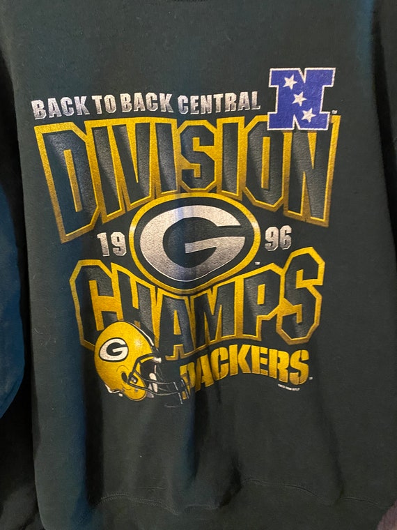 1996 Green Bay Packers division champs sweatshirt… - image 2