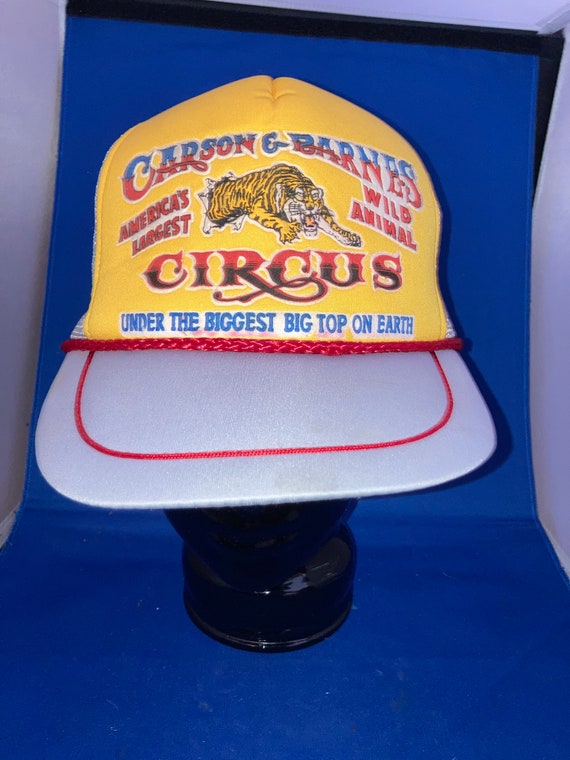 Vintage Carson & Barnes Circus SnapBack mesh hat