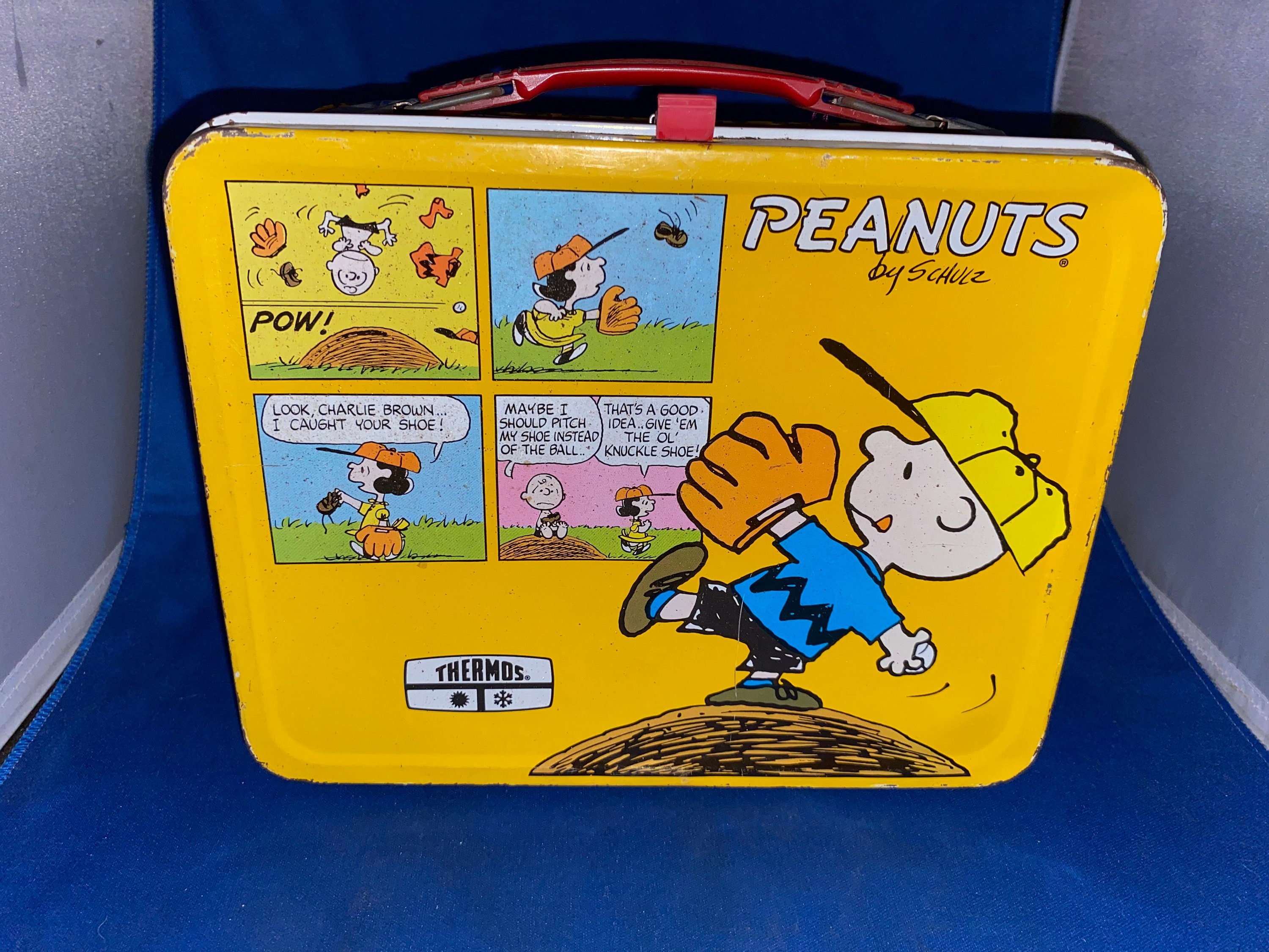 1968 Vintage The Pussycats Vinyl Lunchbox Thermos in Fine Condition !!!