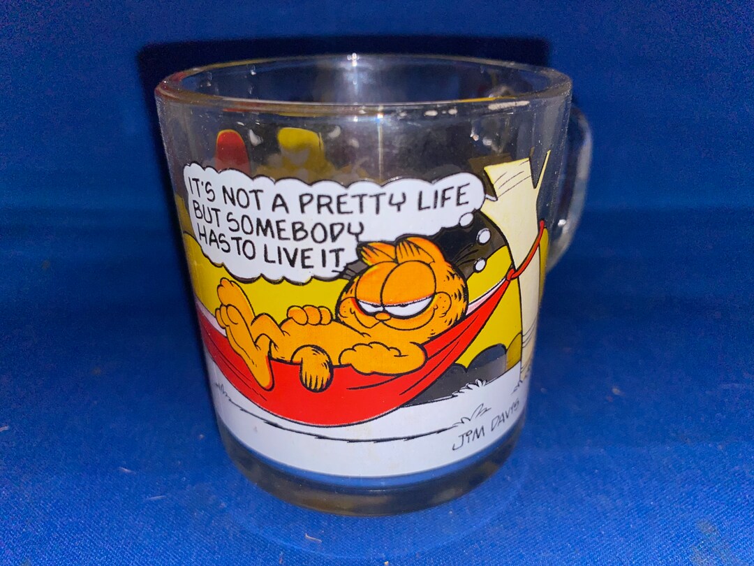 Mcdonalds Garfield Coffee Mug 1978 - Etsy