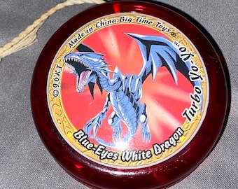 Vintage 1996, Yu-Gi-Oh blue eyes white dragon yo-yo