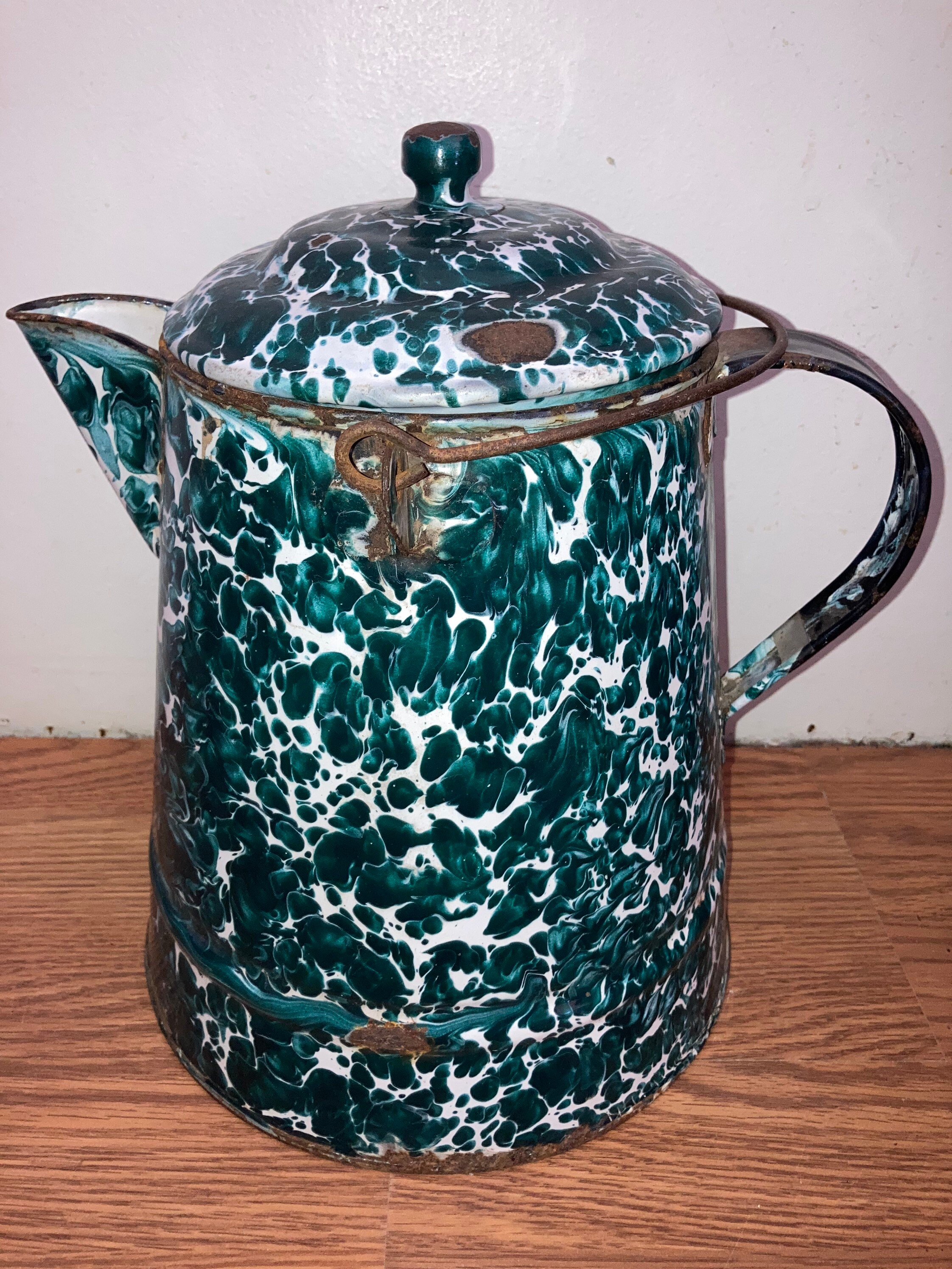 Graniteware top coffee boiler