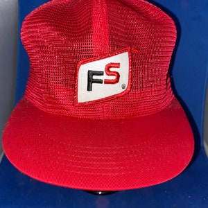 Louisville Slugger 125 Baseball Bat Red Strapback Baseball Cap Hat Mens OSFM