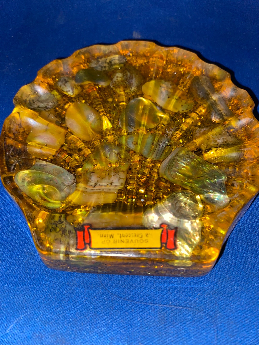 Midcentury Modern Lucite Vomit Sea Shell Soap Dish Etsy