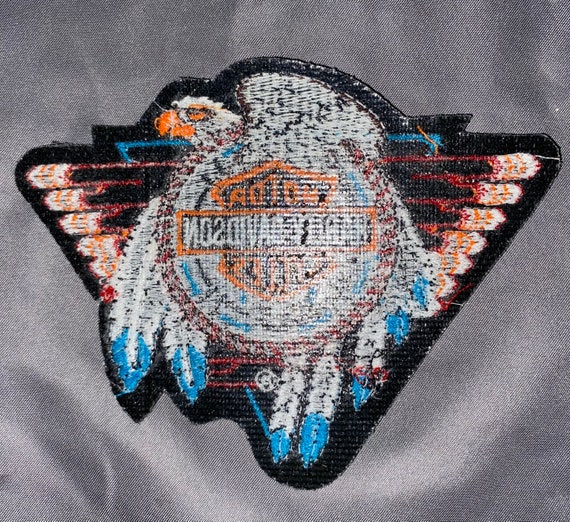 Vintage 1990s Harley Davidson motorcycles eagle b… - image 2