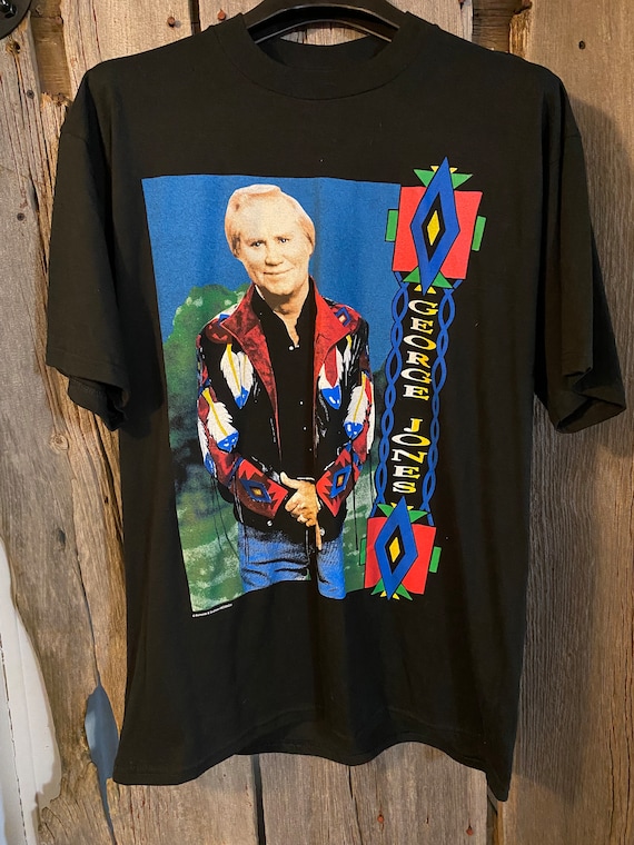 Vintage 1990’s George Jones concert Tshirt size L