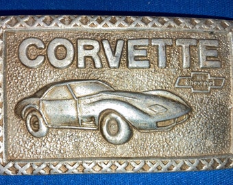 corvette belt buckle