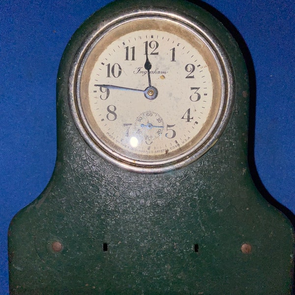 Ingraham Clock Etsy