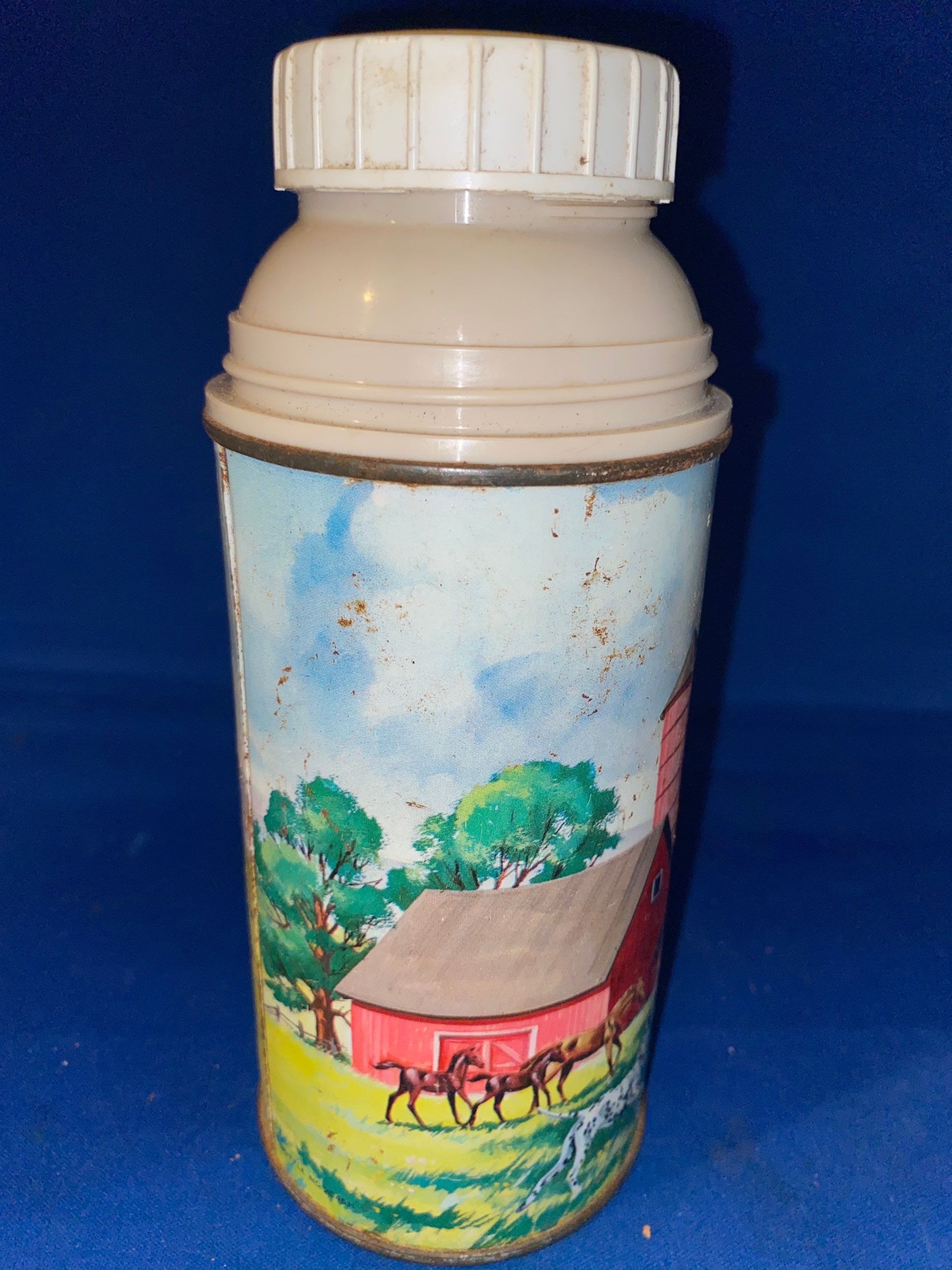 American Thermos Co 1962 Farm Thermos Etsy