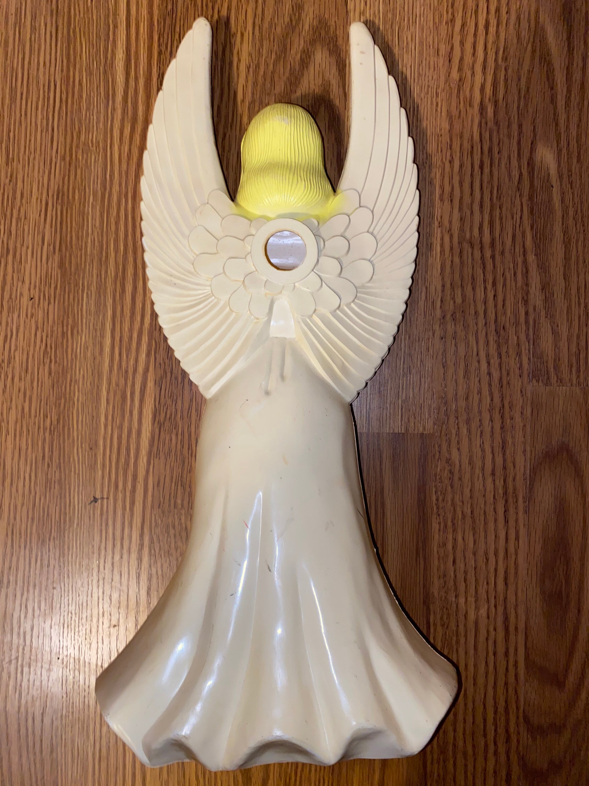 Vintage Union Products Inc Christmas Angel Blow Mold No Cord Etsy