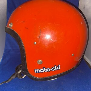 Vintage Moto-Ski in orange and black Silver Gloss License Plate Vintage Moto-Ski in orange and black Silver Gloss License Plate