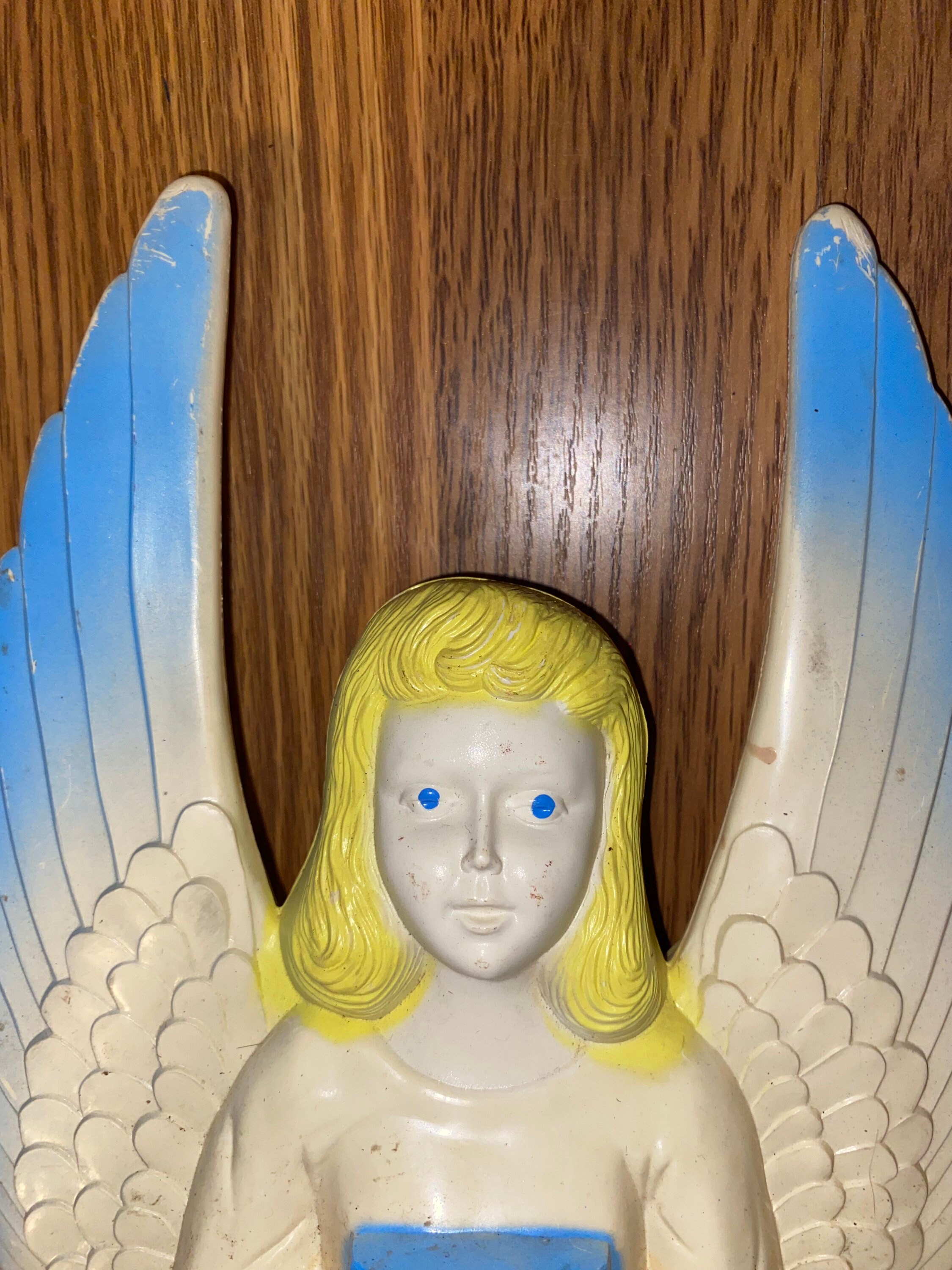 Vintage Union Products Inc Christmas Angel Blow Mold No Cord Etsy