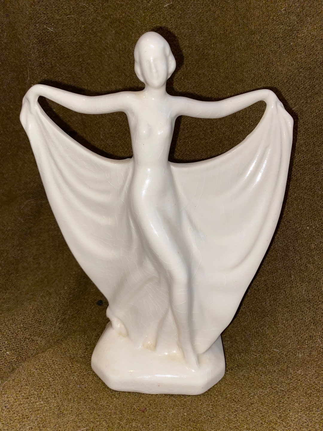 Vintage Ceramic Dancing Ballerina Vase by Block Pottery California Rare ...