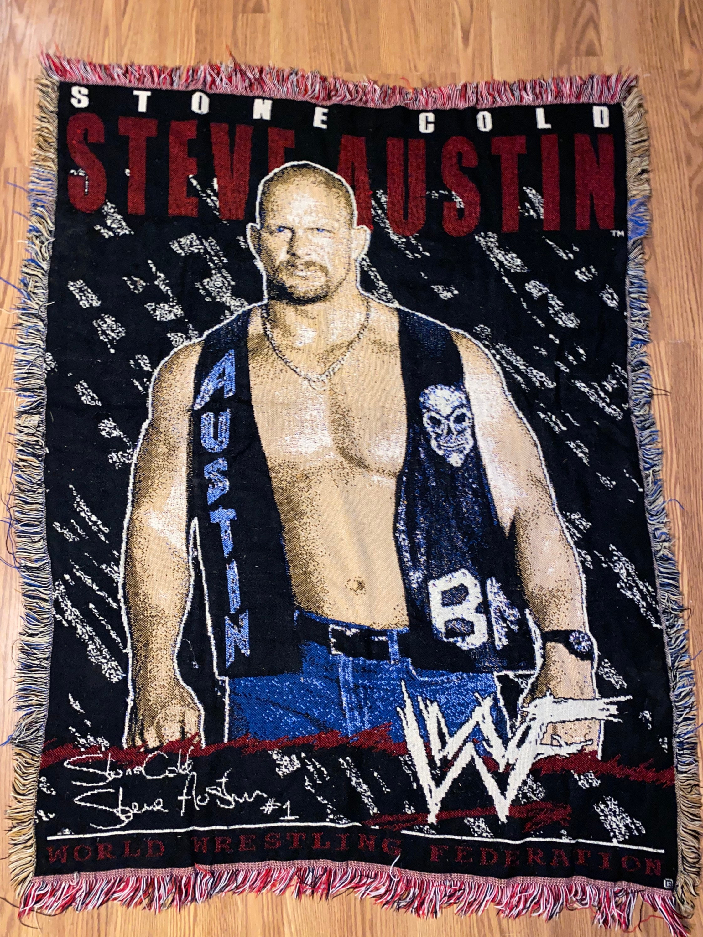 Stone cold store steve austin blanket