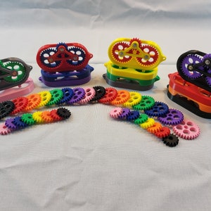 3 Gear Fidget Key Chain