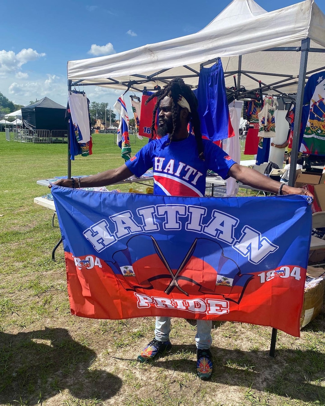 Haitian Pride Flag - Etsy