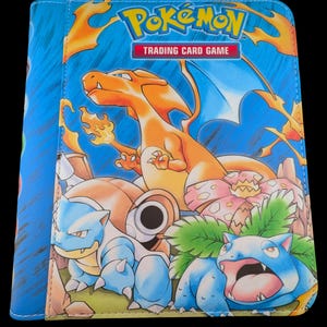 Pokemon 4-Pocket Top Loader Binder - 160 Cards - Base Set