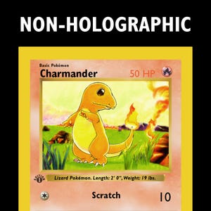 Proxy Charmander - 1st Edition Base Set - Non-holo/Non-holographic