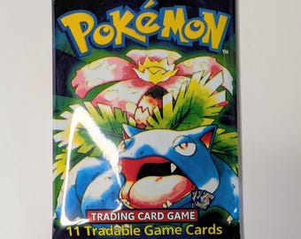 Proxy 1st Edition Pokemon Base Set Booster Pack Charizard