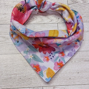 NEW! Easter Floral Dog Bandana ~ Cat Bandana ~ Floral Bandana ~ Dog ~ Cat ~ Scarf ~ Dog Scarf ~ Floral Cat Bandana ~ Personalized Bandana