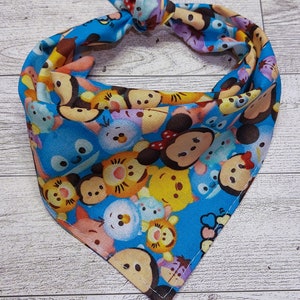 NEW! Disney Tsum Tsum Dog Bandana ~ Disney Dog Bandana ~ Disney Bandana ~ Disney ~ Cute Bandana ~ Disney Pet Bandana ~ Cat Bandana